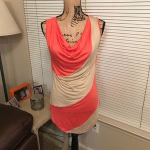 NWT THX collection cowl neck sleeveless top!